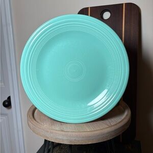 Fiestaware LIGHT SEA FOAM GREEN blue Dinner Plate, 10.5”